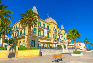 Spetses is one of the best vacation spots for seniors in Greece. Poseidonion Grand Hotel on Spetses.